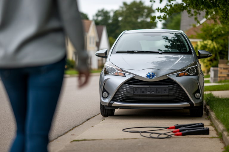 Comment démarrer une Toyota Yaris hybride en panne de batterie